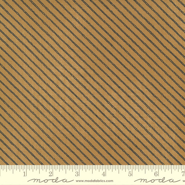 Moda To the Sea 16934 23 Sand Rope Stripe By The Yard