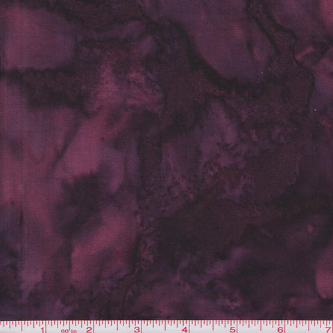 Hoffman Batik Bali Watercolors 1895 390 Zinfandel Purple By The Yard