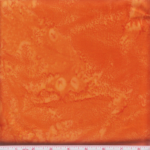 Hoffman Bali Batik 1895 192 Pumpkin Watercolor By The Yard