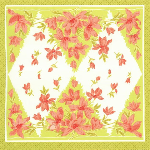 Moda Aloha Girl 20240 17 Kiwi Floral Luau 24" PANEL By The PANEL (not strictly by the yard)
