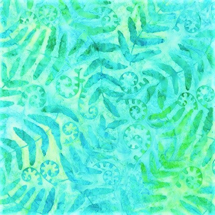  Robert Kaufman Artisan Batik Totally Tropical Hibiscus, Fabric  by The Yard (Lagoon) : Arts, Crafts & Sewing