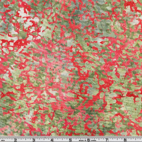 Hoffman Batik Grapefruit 2257 349 Frank Smudge Texture By The Yard