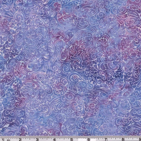 Hoffman Batik Frozen In Time 2356 276 Sea Urchin Scroll By The Yard