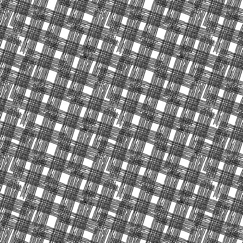 Blank Quilting Let's Partea 2385 99 Schwarzes abstraktes Argyle-Muster, Meterware