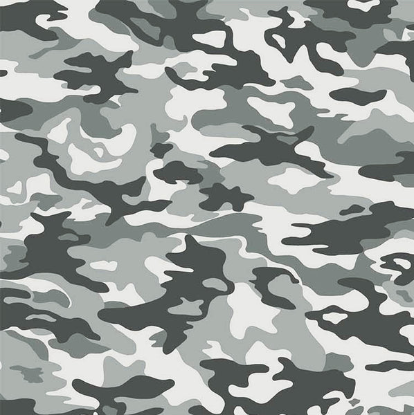 Northcott Crazy For Camo 24238 94 Gray Basic Camo By The Yard
