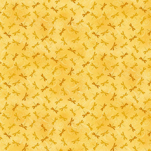 Henry Glass & Co. Seerosenzauber 2890 33 gelbe kleine Libellen pro Meter