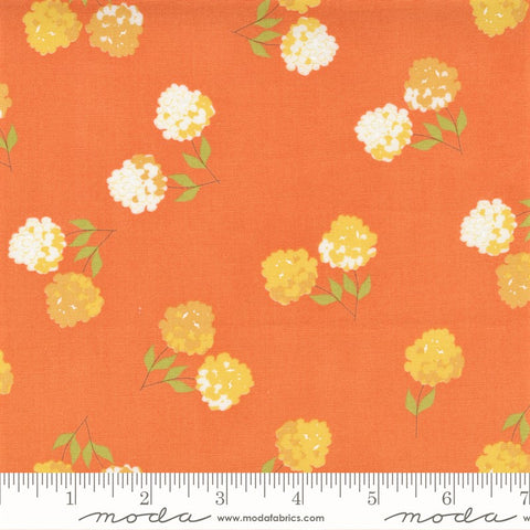 Moda Cozy Up 29121 12 Cinnamon Clover Floral By The Yard