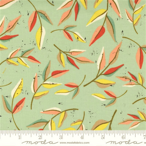 Moda Songbook 45523 16 Glory Skies Corymbia Leaf By The Yard