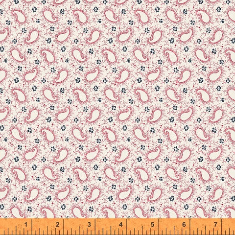 Windham Hudson 52952 1 Linen Stipple Paisley By The Yard