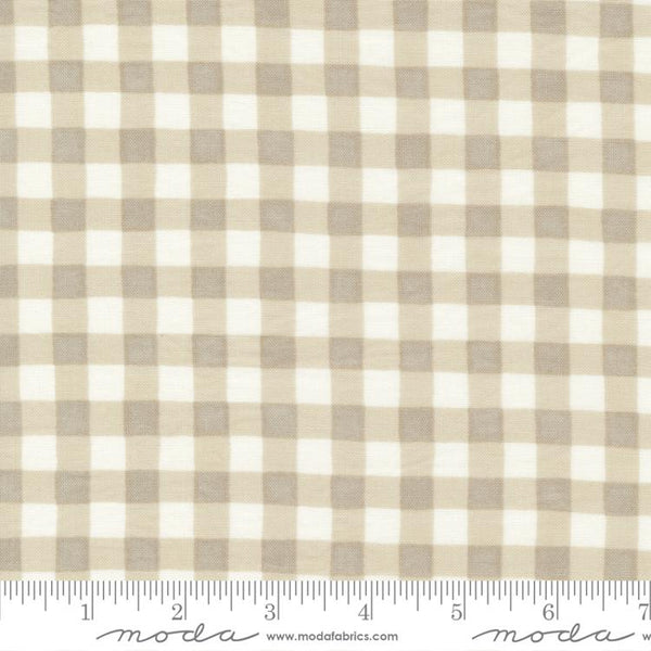 Moda Happiness Blooms 56058 11 Natural Gingham By The Yard