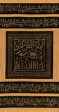 Moda Count Your Blessings 6080 12 Blackboard Blessings 23" PANEL By The PANEL (not strictly by the yard)