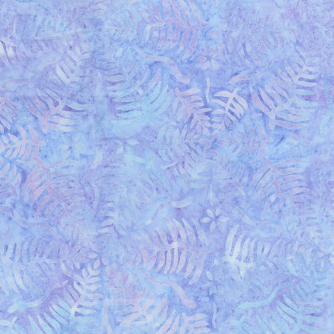 Banyan Batiks Destination - Caribbean 80696-81 Lilac Abstract Circle Leaf By The Yard