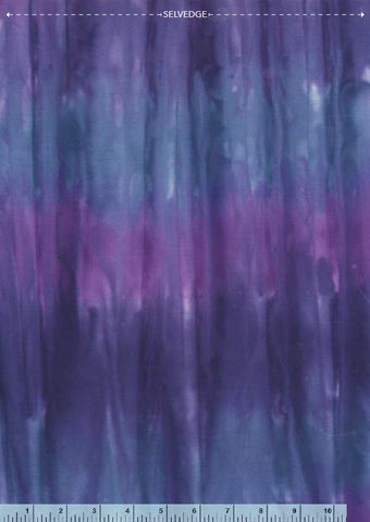 Anthology Rainfall Ombre Batik 861Q 5 Amethyst Watercolor By The Yard