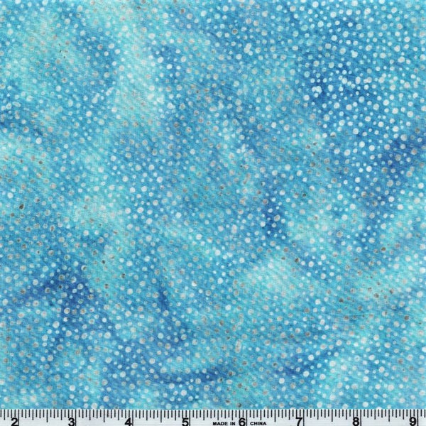 Hoffman Bali Batik 885 698 Iceberg Paint Drips By The Yard