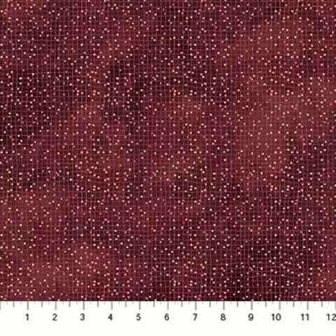 FIGO Fabrics Marcel 90293 28 Fuchsia Grid Dots By The Yard