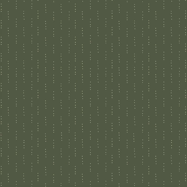 FIGO Fabrics Birdwatch 90446 72 Green Dots By The Yard