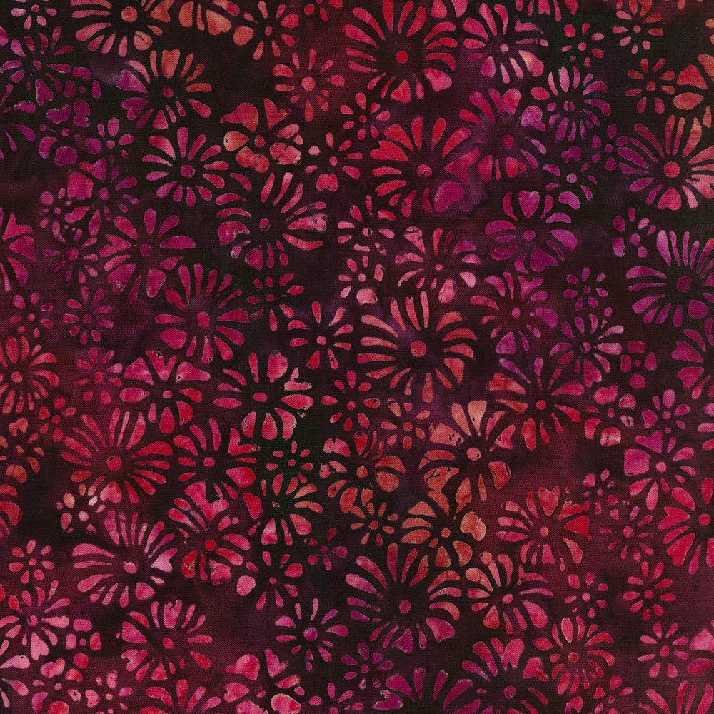 Sunrise pink batik fabric by the yard by Timeless Treasures, pink fabric by  the yard, pink cotton batik fabric, #20283