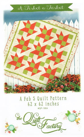 Ein Tisket a Tasket – das Quilt Factory-Muster qf-1904, digitaler Download