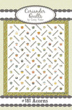 ACORNS - Coriander Quilts Pattern #181