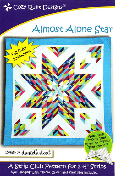 ALMOST ALONE STAR - Cozy Quilt Design Pattern