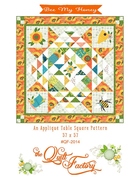 BEE MY HONEY - The Quilt Factory Pattern QF-2014 DIGITAL DOWNLOAD