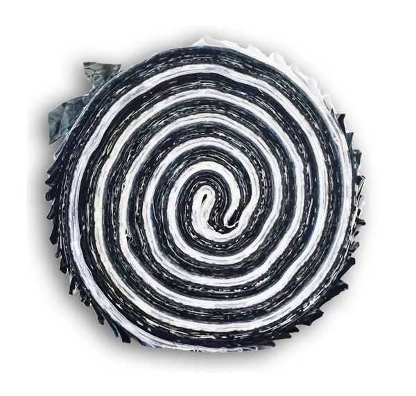 Hoffman Bali Batik 40 piece Strip Set - Black & White