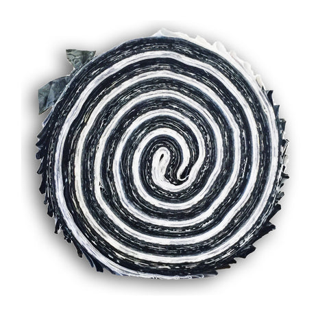 Hoffman Bali Batik 40 piece Strip Set - Black & White