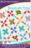 BOUQUET TOSS - Cozy Quilt Designs Pattern DIGITAL DOWNLOAD