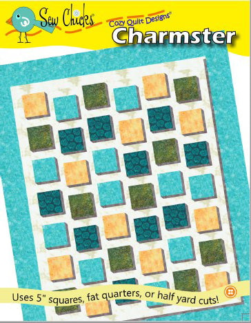 Charmster – gemütliches Quilt-Design-Muster, digitaler Download