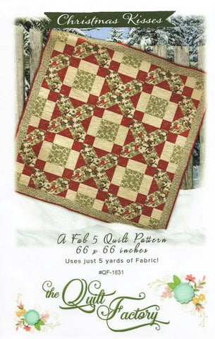 CHRISTMAS KISSES - The Quilt Factory Pattern QF-1831 DIGITAL DOWNLOAD