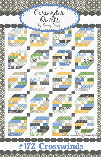 CROSSWINDS - Coriander Quilts Pattern #172
