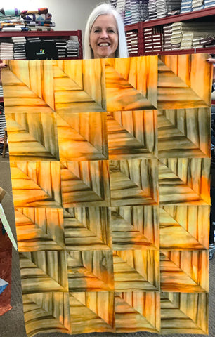 Cutting Corners vorgeschnittenes Quilt-Set – Anthology Batik – Regenhonig