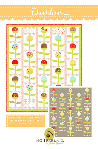 DANDELIONS - Fig Tree & Co. Pattern #1805