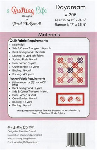 DAYDREAM - A Quilting Life Designs Pattern #206