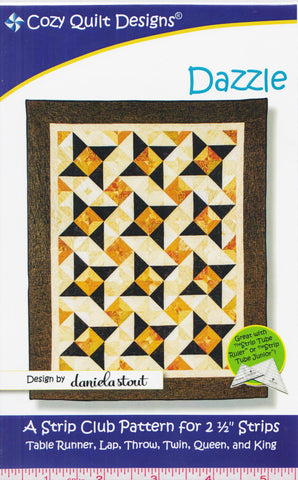 Dazzle – gemütliches Quilt-Design-Muster, digitaler Download