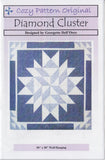 DIAMOND CLUSTER - Cozy Quilt Pattern