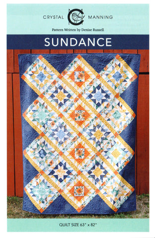 SUNDANCE- Crystal Manning Quilt Pattern CMA 886