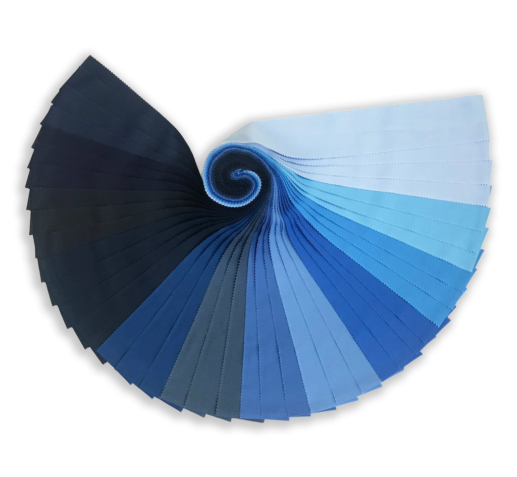 Nature's Pace - 20307 Blue by Robert Kaufman 100% Cotton