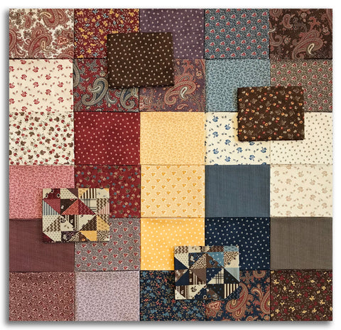 Moda Pre-Cut 34 Piece Fat Quarter Bundles - Mary Anns Gift