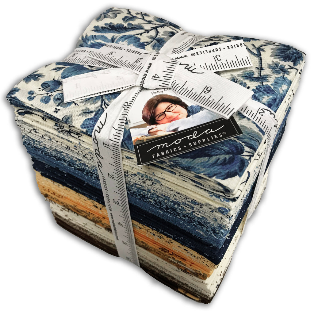 Moda Pre-Cut 32 Piece Fat Quarter Bundle - Amelia's Blues