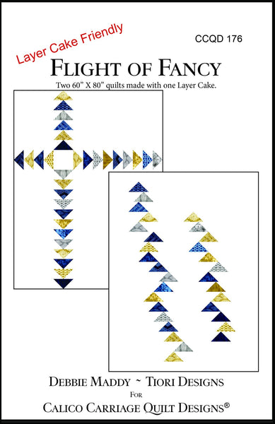FLIGHT OF FANCY - Calico Carriage Quilt Designs Pattern CCQD176