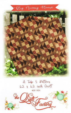 FLY AWAY HOME - The Quilt Factory Pattern QF-1824 DIGITAL DOWNLOAD