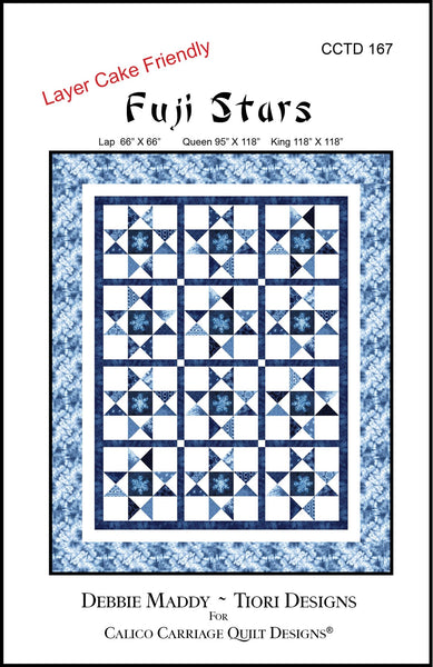 FUJI STARS - Calico Carriage Quilt Designs Pattern CCQD167