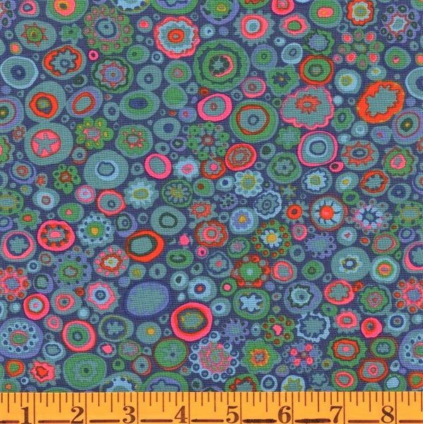 Free Spirit Kaffe Fassett GP20 Teal Paperweight By The Yard