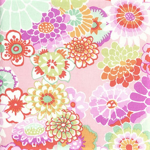 Free Spirit Kaffe Fassett Collective GP89 Pink Asian Circles By The Yard