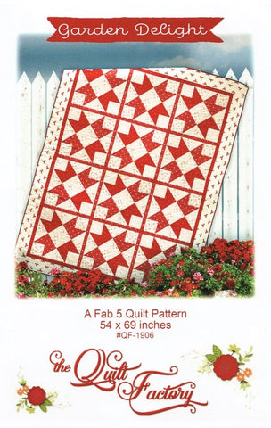 GARDEN DELIGHT - Quilt Pattern QF-1906 By The Quilt Factory