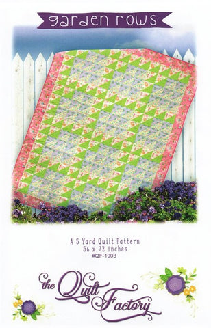 GARDEN ROWS - Quilt Pattern QF-1903 By The Quilt Factory