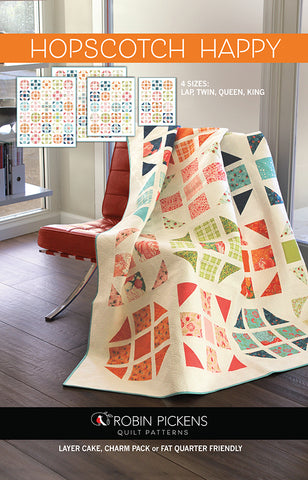 Hopscotch Happy – Robin Pickens Quiltmuster