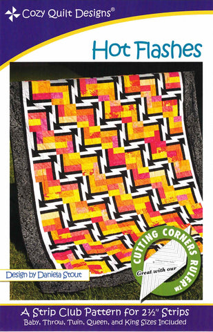 HOT FLASHES - Cozy Quilt Designs Pattern DIGITAL DOWNLOAD