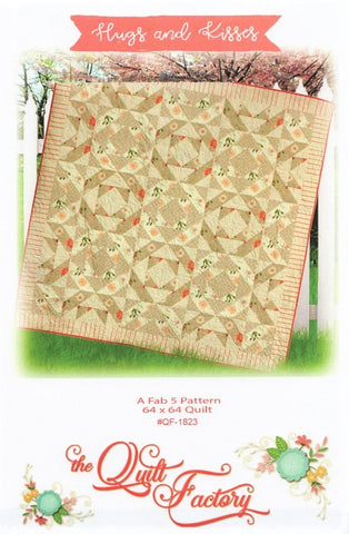 Umarmungen und Küsse – das Quilt Factory-Muster qf-1823 digitaler Download
